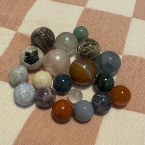 Assorted Gemstone Spheres